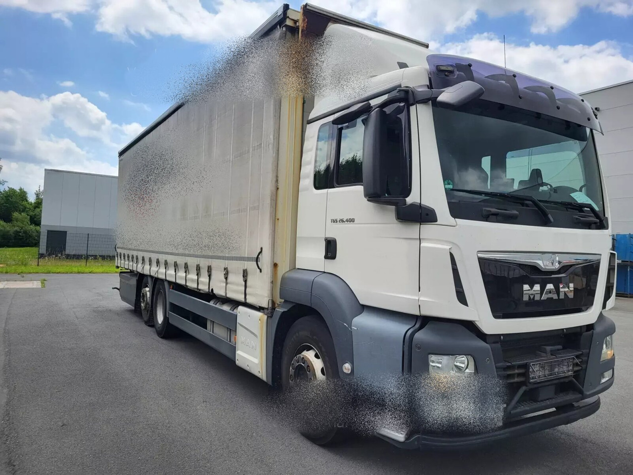 MAN TGS 26.400 6x2-4 LL TGS 26.400 6x2-4 LL, Lenk-/Lift, Hubdach - Камион со платформа, Камион со кран: слика 4 MAN TGS 26.400 6x2-4 LL TGS 26.400 6x2-4 LL, Lenk-/Lift, Hubdach - Камион со платформа, Камион со кран: слика 4
