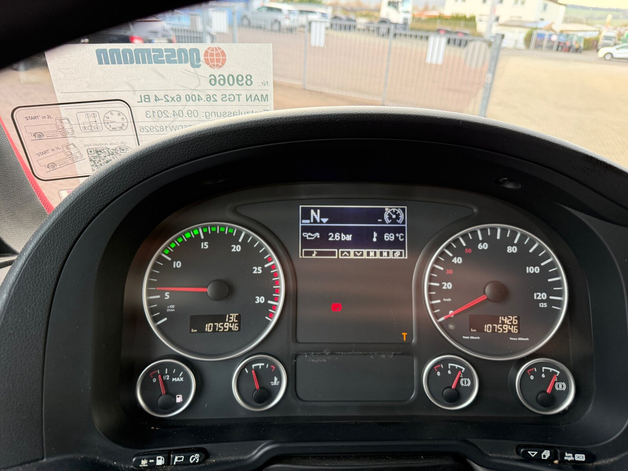 Камион цистерна MAN TGS 26.400 6x2-4 LL TGS 26.400 6x2-4 LL, Lenk-/Lift, Navi, ADR, Esterer Tank ca. 19270l, 2 Kammern, Funk: слика 6