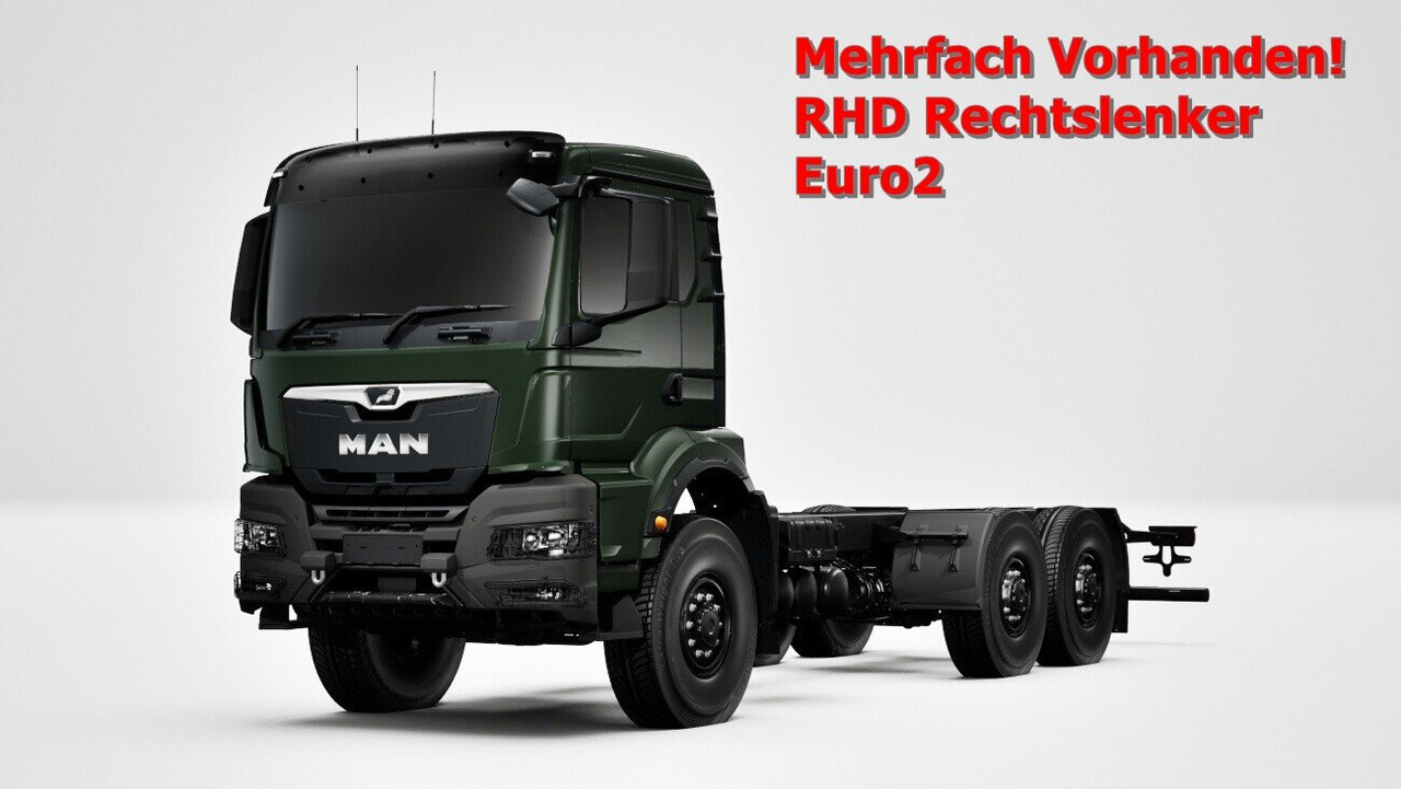 MAN TGS 33.440 6x6 BB CH RHD TGS 33.440 6x6 BB CH RHD, Euro2, Rechtslenker, Einzelbereifung - Камион со кабинска шасија: слика 1 MAN TGS 33.440 6x6 BB CH RHD TGS 33.440 6x6 BB CH RHD, Euro2, Rechtslenker, Einzelbereifung - Камион со кабинска шасија: слика 1