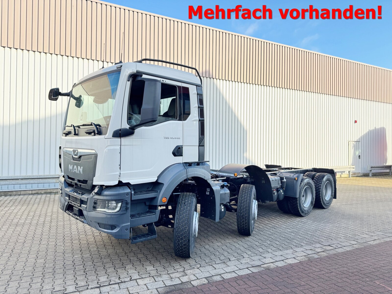 MAN TGS 41.440 8x4 BB TGS 41.440 8x4 BB, mehrfach vorhanden! - Камион со кабинска шасија: слика 1 MAN TGS 41.440 8x4 BB TGS 41.440 8x4 BB, mehrfach vorhanden! - Камион со кабинска шасија: слика 1