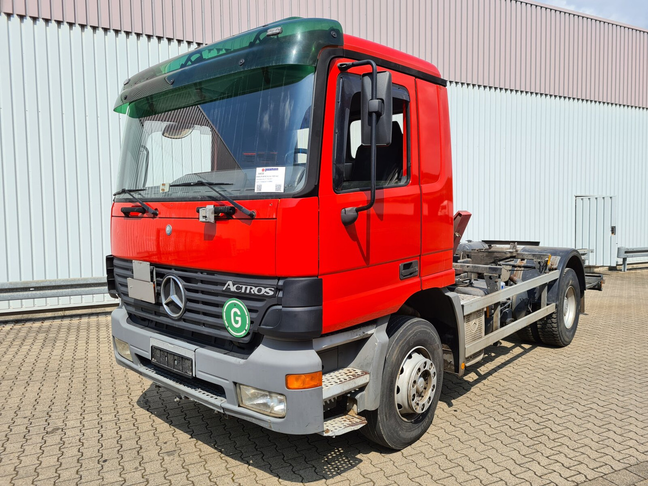 Mercedes-Benz Actros 1835 K 4x2 Actros 1835 K 4x2 - Камион со кабинска шасија: слика 1 Mercedes-Benz Actros 1835 K 4x2 Actros 1835 K 4x2 - Камион со кабинска шасија: слика 1