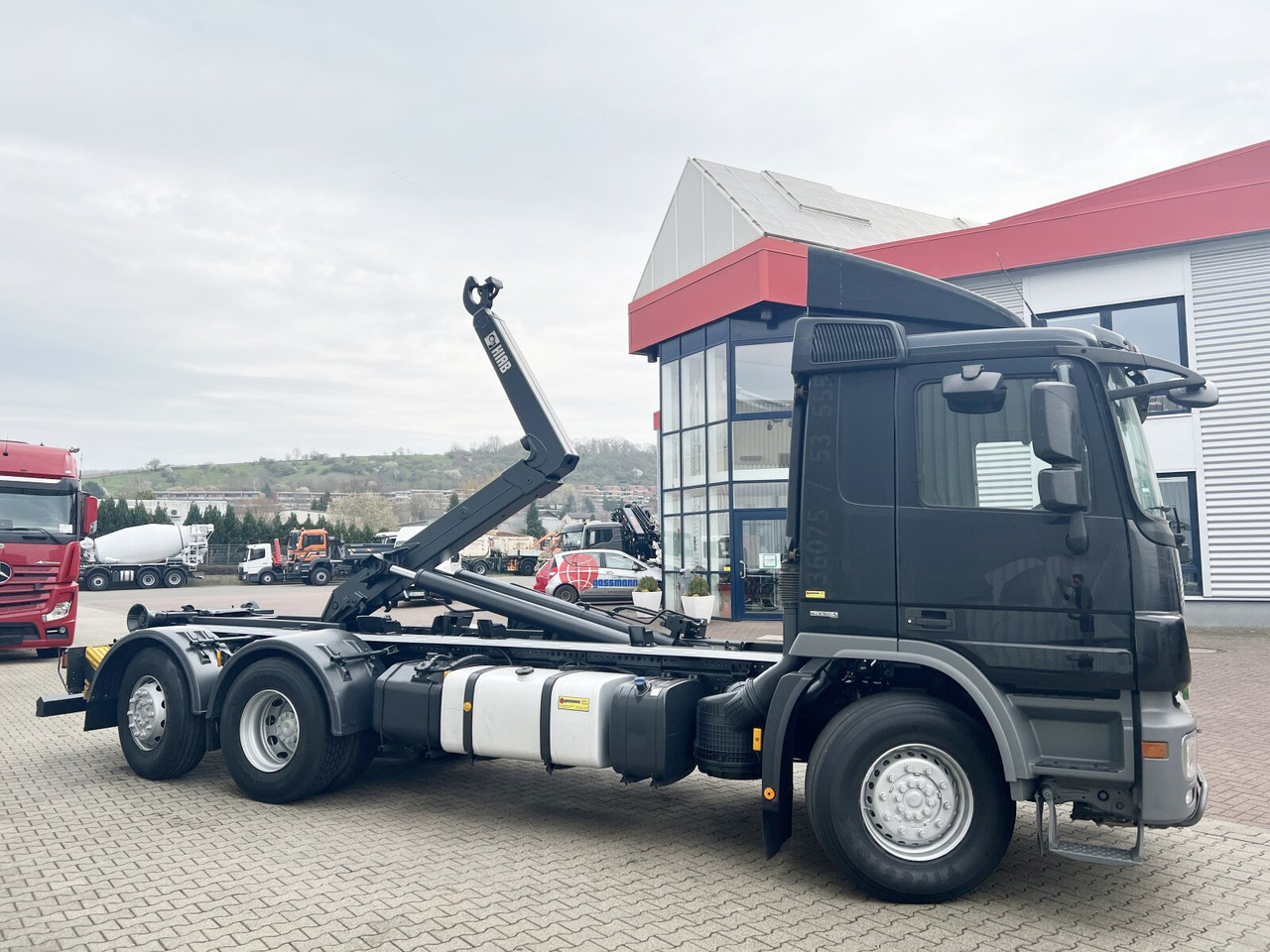 Камион со кука за подигање Mercedes-Benz Actros 2546 L 6x2 NLA Actros 2546 L 6x2/45 NLA, Retarder, Lift-/Lenkachse: слика 9