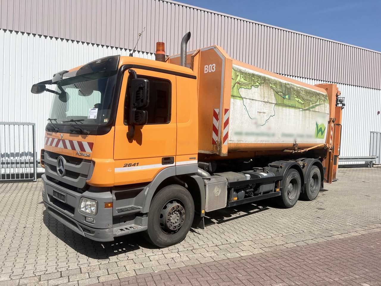 Mercedes-Benz Actros 2641/48 L 6x4 Actros 2641/48 L 6x4, Seilabroller, Haller Lotos, Zöller Schüttung - Камион за ѓубре: слика 1 Mercedes-Benz Actros 2641/48 L 6x4 Actros 2641/48 L 6x4, Seilabroller, Haller Lotos, Zöller Schüttung - Камион за ѓубре: слика 1