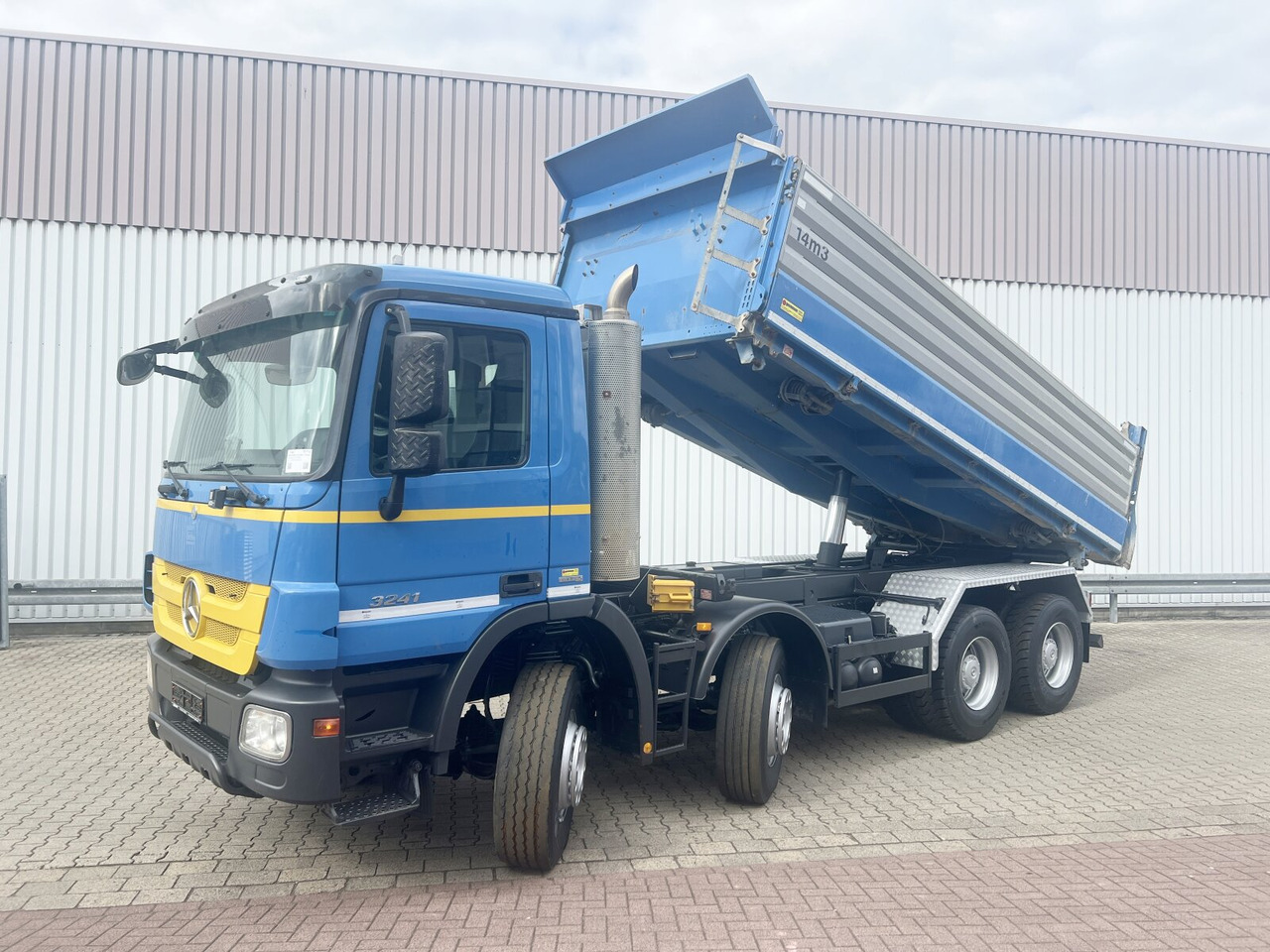 Mercedes-Benz Actros MP 3, 3241/8x4, Actros MP 3, 3241/8x4, Alukipper Bordmatik, Kli-Ret - Кипер: слика 1 Mercedes-Benz Actros MP 3, 3241/8x4, Actros MP 3, 3241/8x4, Alukipper Bordmatik, Kli-Ret - Кипер: слика 1