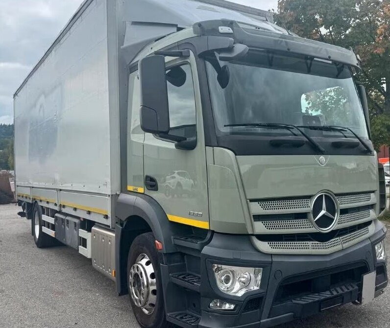 Mercedes-Benz Antos 1833 L nR 4x2 Antos 1833 L nR 4x2, Retarder, Bi-Xenon, Volumer, Edscha, Dautel LBW - Камион со платформа: слика 1 Mercedes-Benz Antos 1833 L nR 4x2 Antos 1833 L nR 4x2, Retarder, Bi-Xenon, Volumer, Edscha, Dautel LBW - Камион со платформа: слика 1