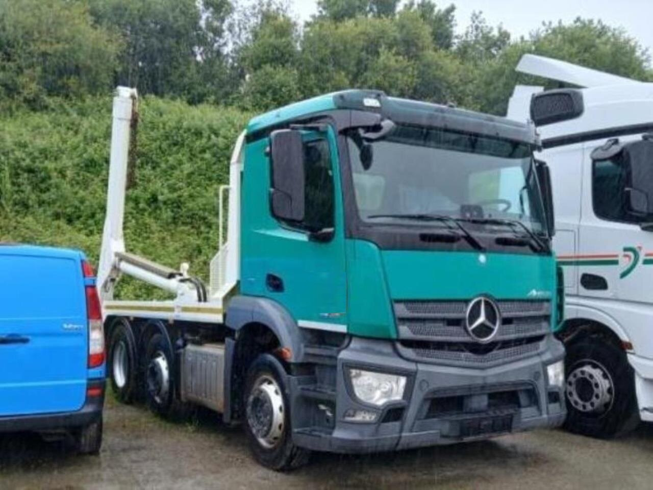 Mercedes-Benz Antos 2540 L 6x2 Antos 2540 L 6x2, Teleabsetzer - Камион за подигање контејнери: слика 3 Mercedes-Benz Antos 2540 L 6x2 Antos 2540 L 6x2, Teleabsetzer - Камион за подигање контејнери: слика 3