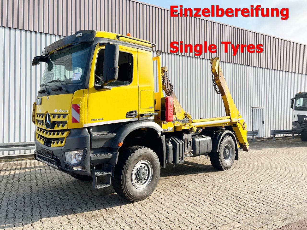 Mercedes-Benz Arocs 2045 AK 4x4 Arocs 2045 AK 4x4, GROUNDER, Funk - Камион за подигање контејнери: слика 1 Mercedes-Benz Arocs 2045 AK 4x4 Arocs 2045 AK 4x4, GROUNDER, Funk - Камион за подигање контејнери: слика 1