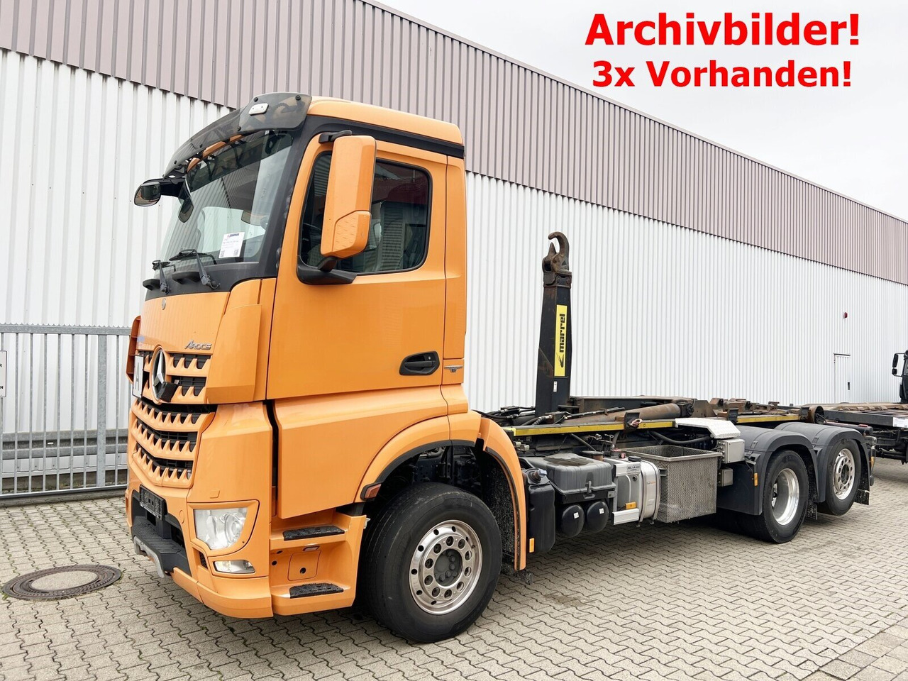 Mercedes-Benz Arocs 2552 L 6x2 Arocs 2552 L 6x2, Lenk-/Liftachse - Камион со кука за подигање: слика 1 Mercedes-Benz Arocs 2552 L 6x2 Arocs 2552 L 6x2, Lenk-/Liftachse - Камион со кука за подигање: слика 1