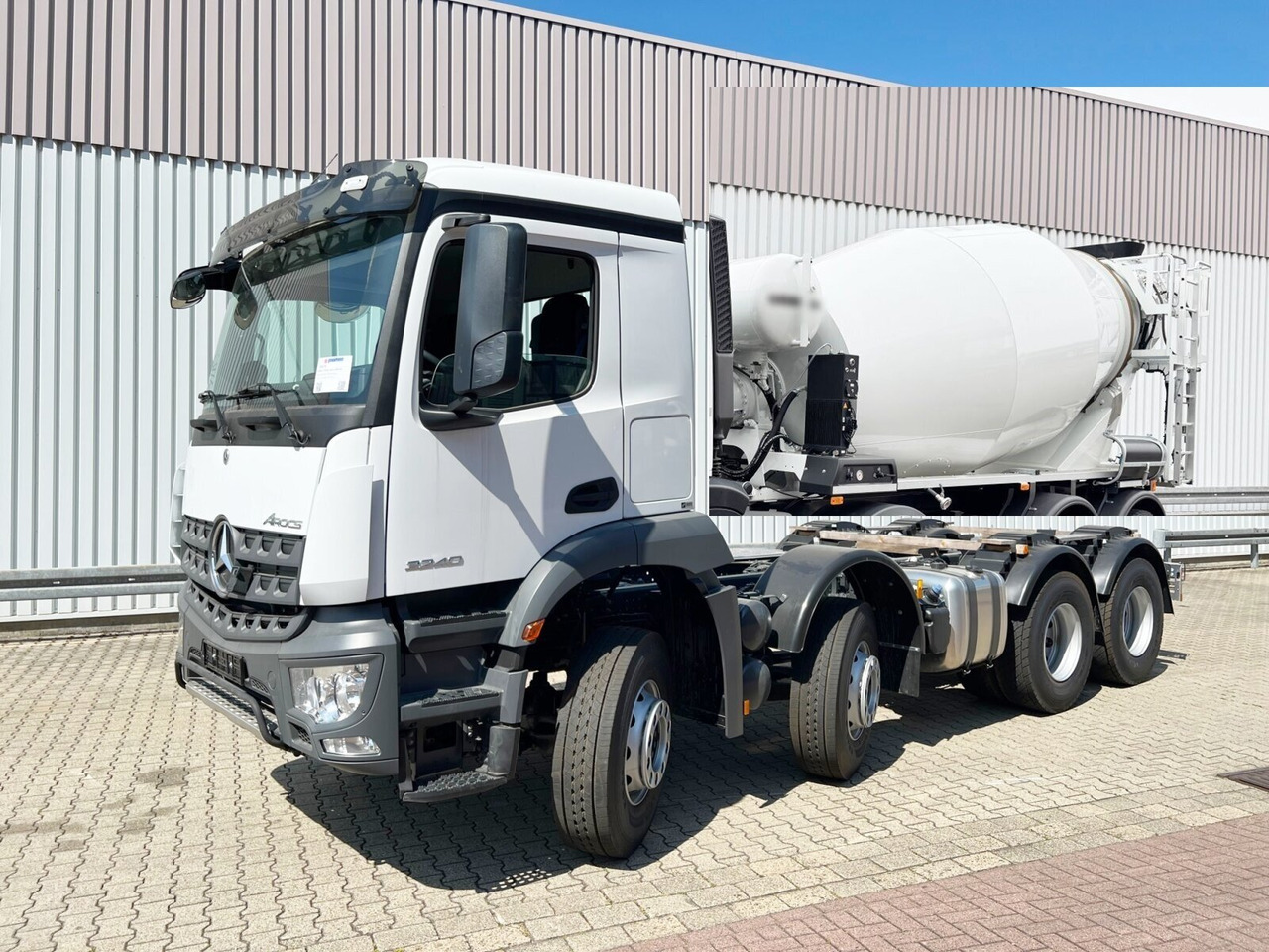 Mercedes-Benz Arocs 3240 8x4 Arocs 3240 8x4, 9/10m³ Mischer - Камион миксер за бетон: слика 1 Mercedes-Benz Arocs 3240 8x4 Arocs 3240 8x4, 9/10m³ Mischer - Камион миксер за бетон: слика 1