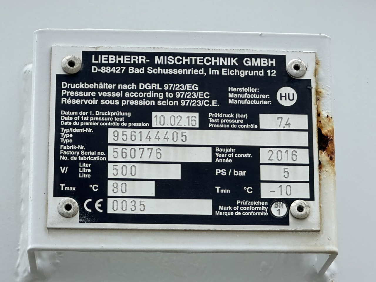 Mercedes-Benz Arocs 3251 8x4/4 Arocs 3251 8x4/4, Betonmischer Liebherr ca. 9m³ - Камион миксер за бетон: слика 4 Mercedes-Benz Arocs 3251 8x4/4 Arocs 3251 8x4/4, Betonmischer Liebherr ca. 9m³ - Камион миксер за бетон: слика 4