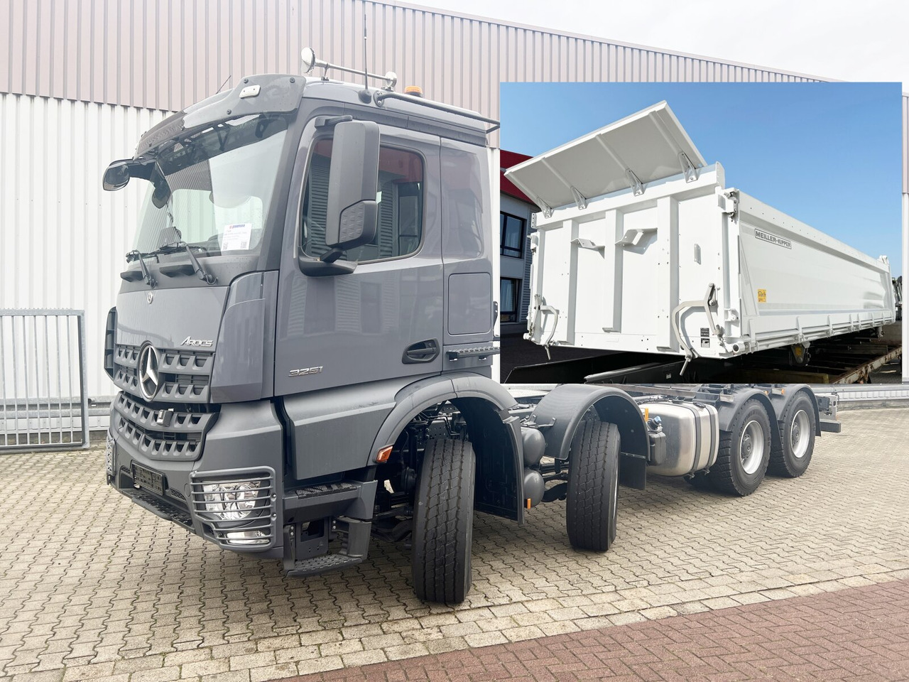Mercedes-Benz Arocs 3251 L 8x4/4 Arocs 3251 L 8x4/4, Motorabtrieb - Кипер: слика 1 Mercedes-Benz Arocs 3251 L 8x4/4 Arocs 3251 L 8x4/4, Motorabtrieb - Кипер: слика 1