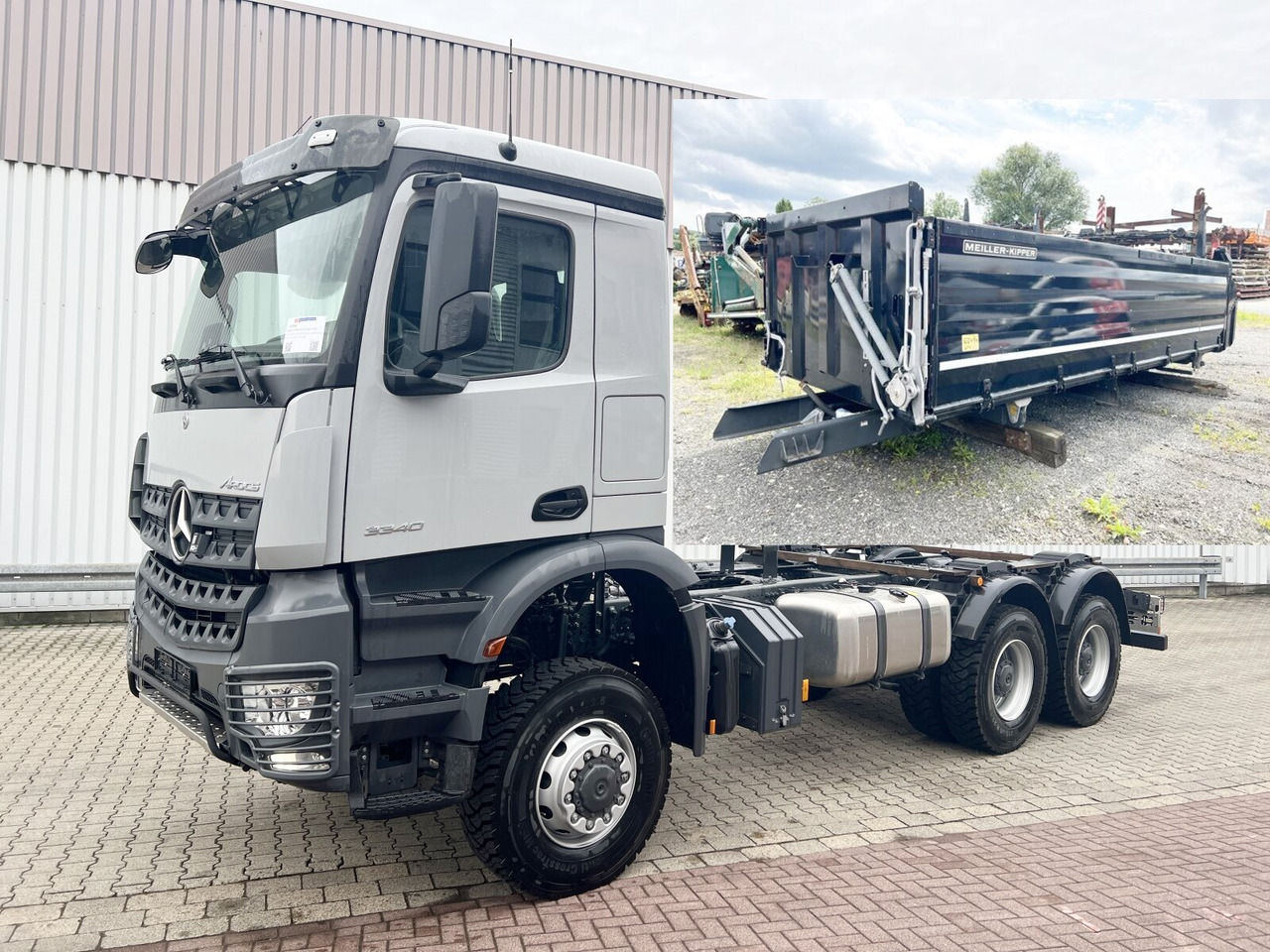 Mercedes-Benz Arocs 3340/46 A 6x6 Arocs 3340/46 A 6x6, Grounder - Кипер: слика 1 Mercedes-Benz Arocs 3340/46 A 6x6 Arocs 3340/46 A 6x6, Grounder - Кипер: слика 1
