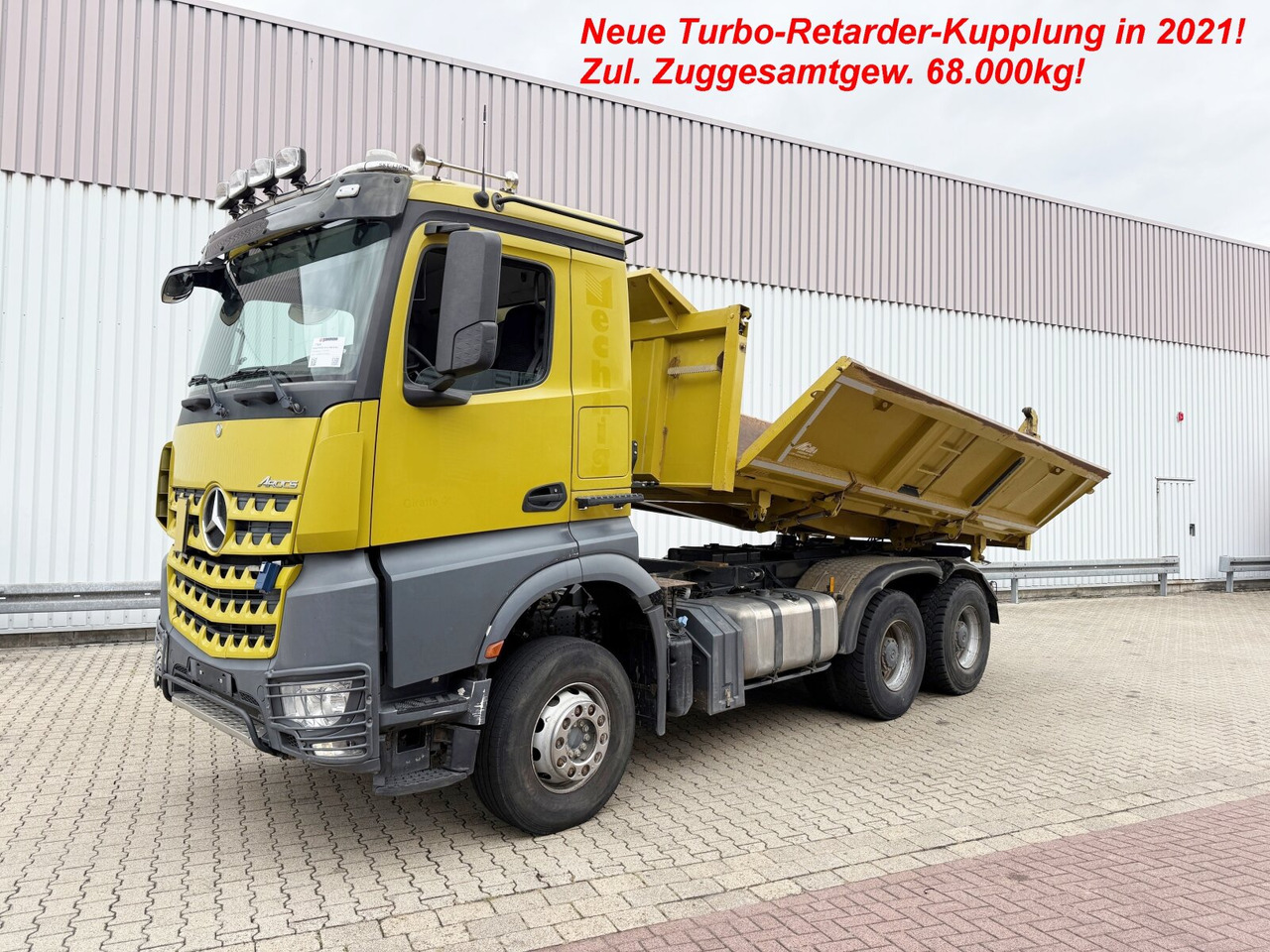 Mercedes-Benz Arocs 3363 K 6x4 Arocs 3363 K 6x4, Grounder, Turbo-Retarder-Kupplung, Bordmatik - Кипер: слика 1 Mercedes-Benz Arocs 3363 K 6x4 Arocs 3363 K 6x4, Grounder, Turbo-Retarder-Kupplung, Bordmatik - Кипер: слика 1