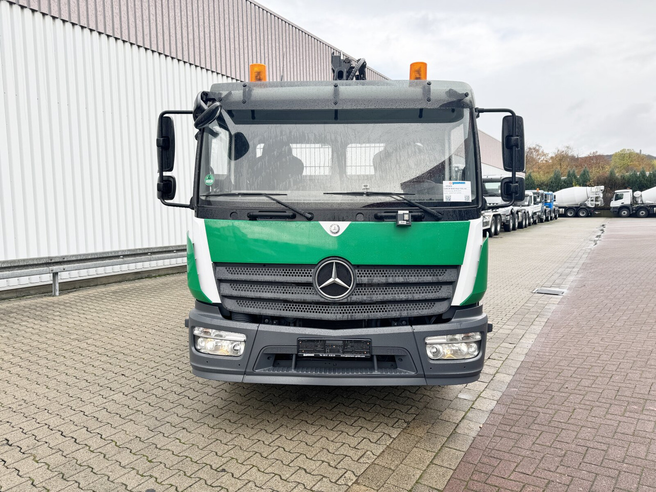 Камион со кран, Камион со платформа Mercedes-Benz Atego 1223 L 4x2 Atego 1223 L 4x2 mit Heckkran Atlas 88.3-A2L, Funk: слика 9 Камион со кран, Камион со платформа Mercedes-Benz Atego 1223 L 4x2 Atego 1223 L 4x2 mit Heckkran Atlas 88.3-A2L, Funk: слика 9