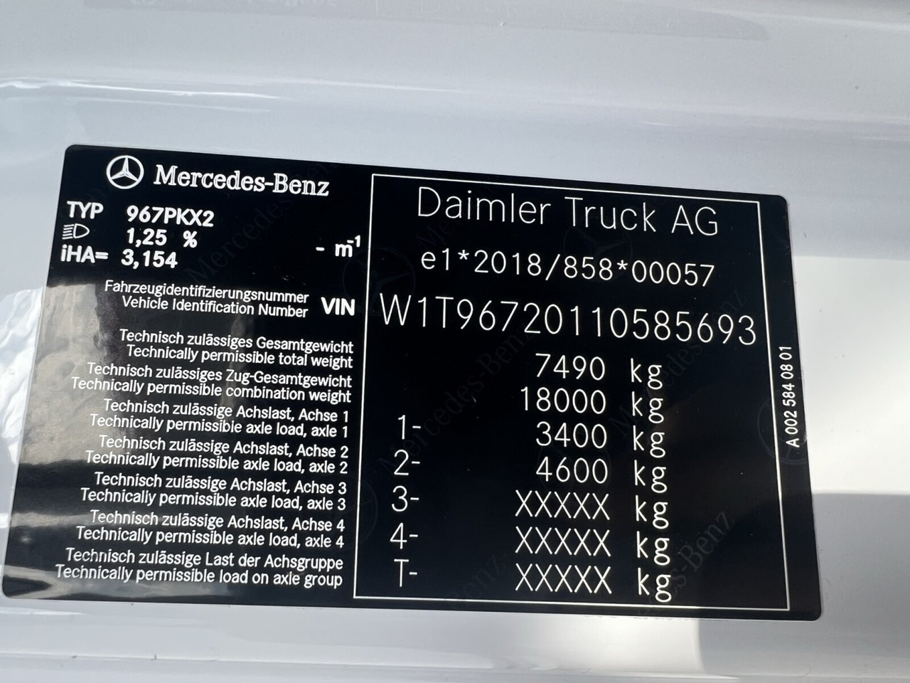 Mercedes-Benz Atego 818/23 K 4x2 Atego 818/23 K 4x2, Meiller-Kipper, mehrfach Vorhanden! - Кипер: слика 2 Mercedes-Benz Atego 818/23 K 4x2 Atego 818/23 K 4x2, Meiller-Kipper, mehrfach Vorhanden! - Кипер: слика 2