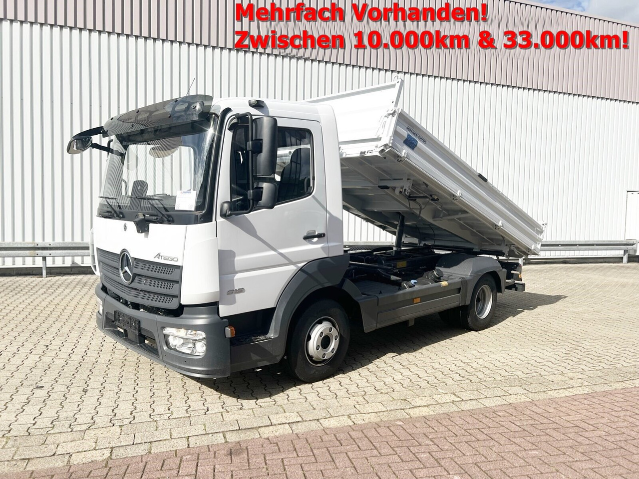 Mercedes-Benz Atego 818 K 4x2 Atego 818 K 4x2, 2x AHK, Meiller-Kipper, mehrfach Vorhanden! - Кипер: слика 1 Mercedes-Benz Atego 818 K 4x2 Atego 818 K 4x2, 2x AHK, Meiller-Kipper, mehrfach Vorhanden! - Кипер: слика 1