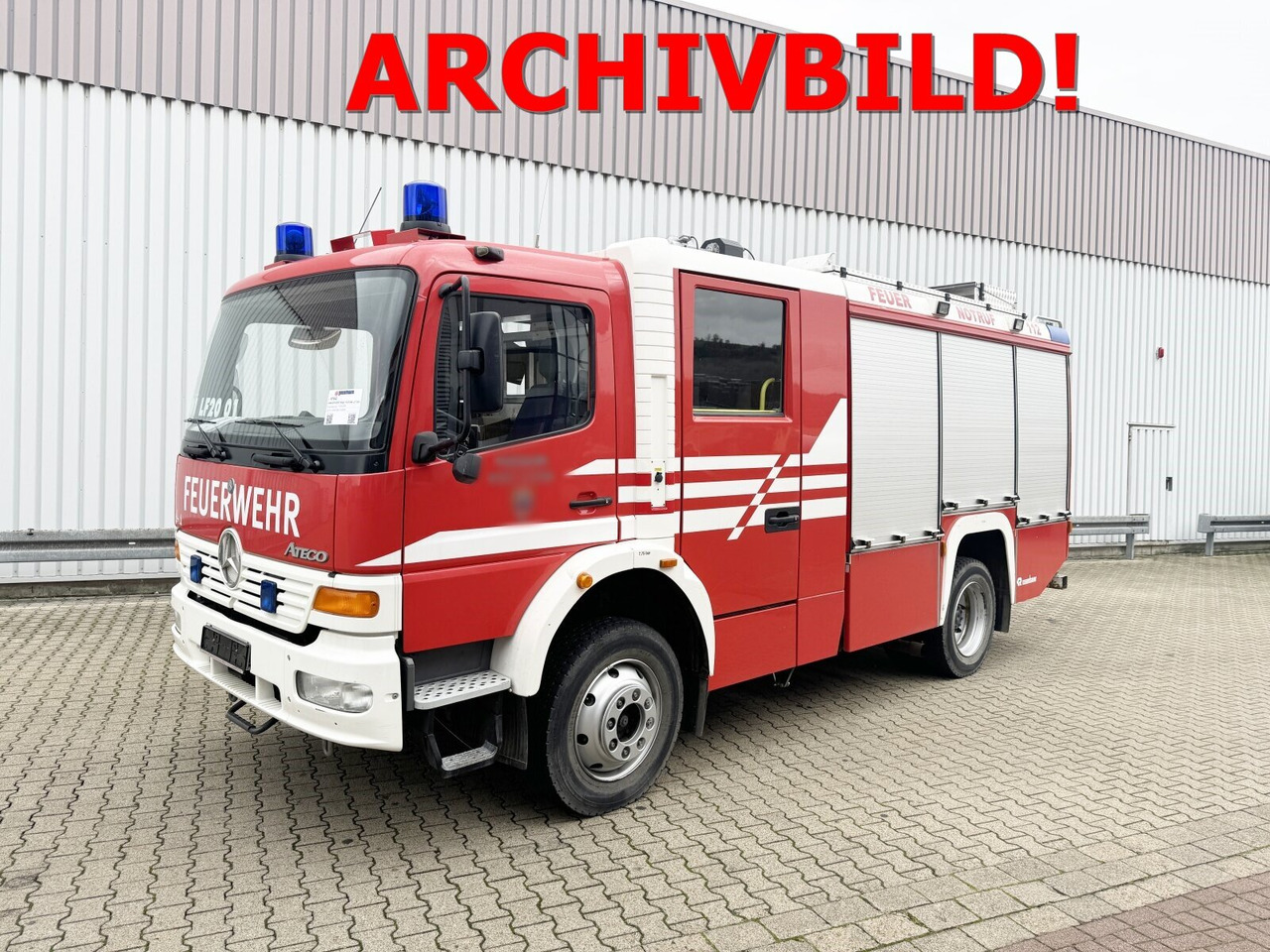 Mercedes-Benz Atego 917 4x4, LF 10 Atego 917 4x4, LF 10, Einzelbereifung, AT-Motor - Амбулантно возило: слика 1 Mercedes-Benz Atego 917 4x4, LF 10 Atego 917 4x4, LF 10, Einzelbereifung, AT-Motor - Амбулантно возило: слика 1