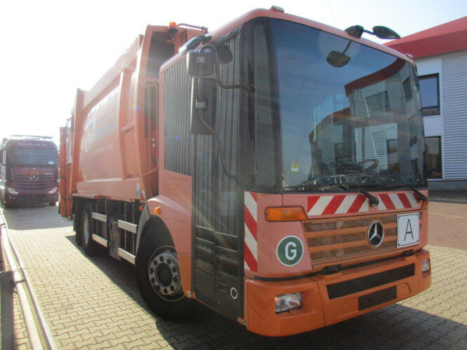 Камион за ѓубре за транспорт на ѓубре Mercedes-Benz Econic 2628L/NLA6x2/4 Econic 2628L 6x2-4 Schörling 3R11 22.5, Terberg Schüttung: слика 12