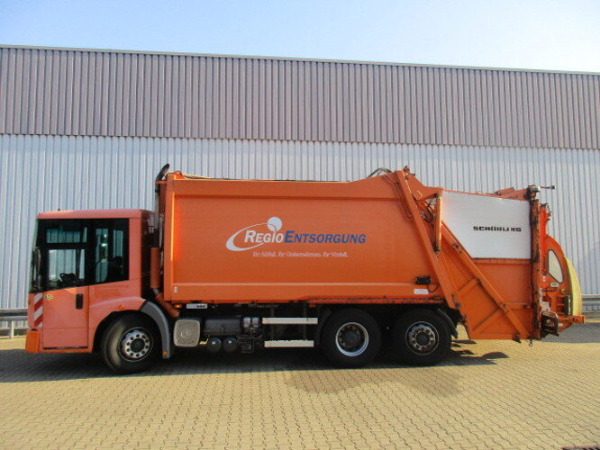 Камион за ѓубре за транспорт на ѓубре Mercedes-Benz Econic 2628L/NLA6x2/4 Econic 2628L 6x2-4 Schörling 3R11 22.5, Terberg Schüttung: слика 9