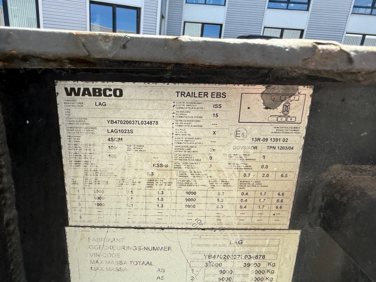 Lag 0-3-39 CD Containerchassis 0-3-39 CD Containerchassis, 20ft und 30ft, ADR - Полуприколка: слика 2 Lag 0-3-39 CD Containerchassis 0-3-39 CD Containerchassis, 20ft und 30ft, ADR - Полуприколка: слика 2