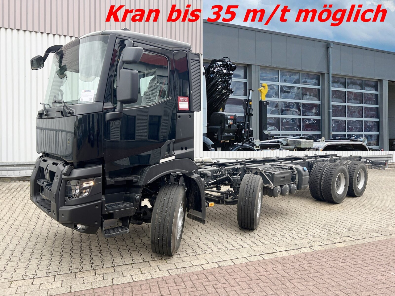 Renault C 480 8x4 C 480 8x4, Kran 15-35m/t - Камион со кука за подигање, Камион со кран: слика 1 Renault C 480 8x4 C 480 8x4, Kran 15-35m/t - Камион со кука за подигање, Камион со кран: слика 1