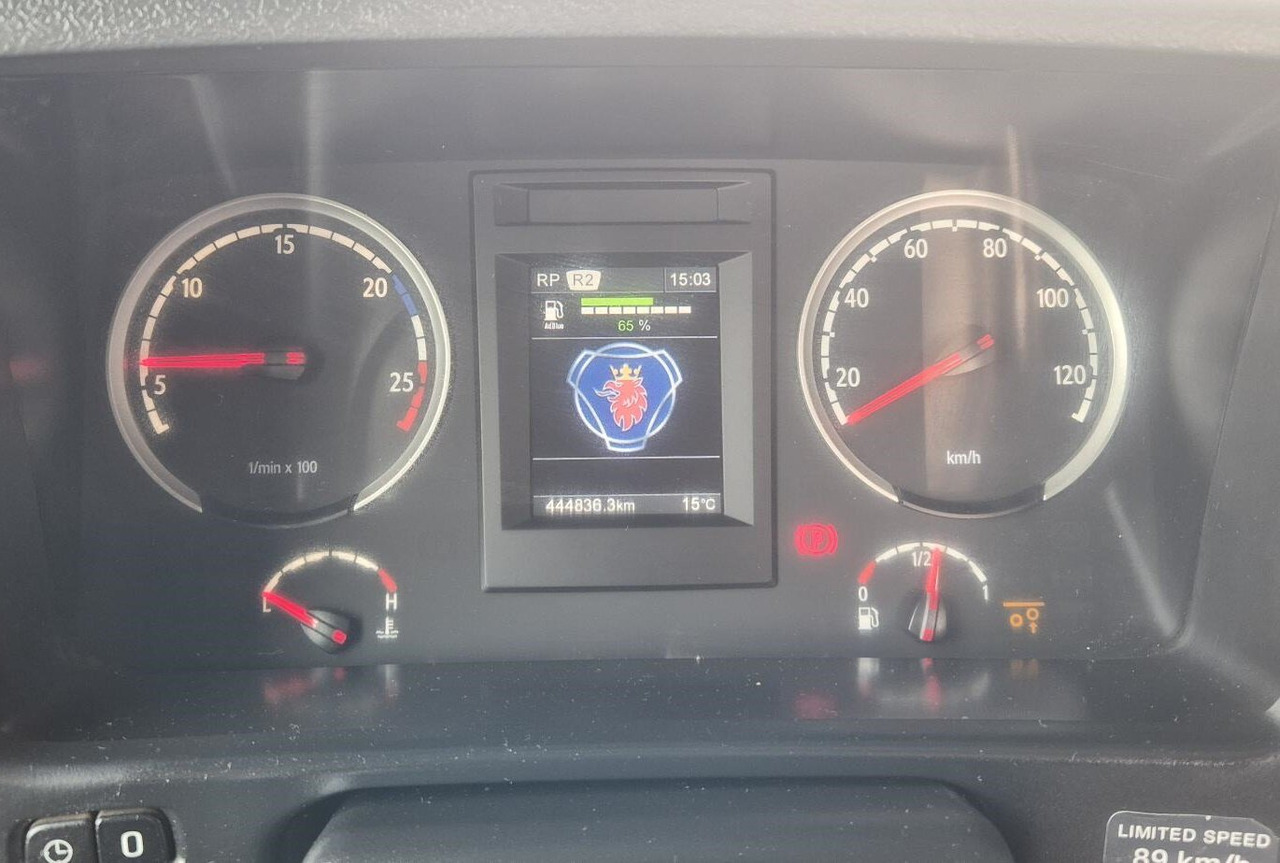 Scania G 440 LB 6x2-4 HNA G 440 LB 6x2-4 HNA, EEV, Lenk-/Liftachse, Schub-Knick - Камион со кука за подигање: слика 5 Scania G 440 LB 6x2-4 HNA G 440 LB 6x2-4 HNA, EEV, Lenk-/Liftachse, Schub-Knick - Камион со кука за подигање: слика 5