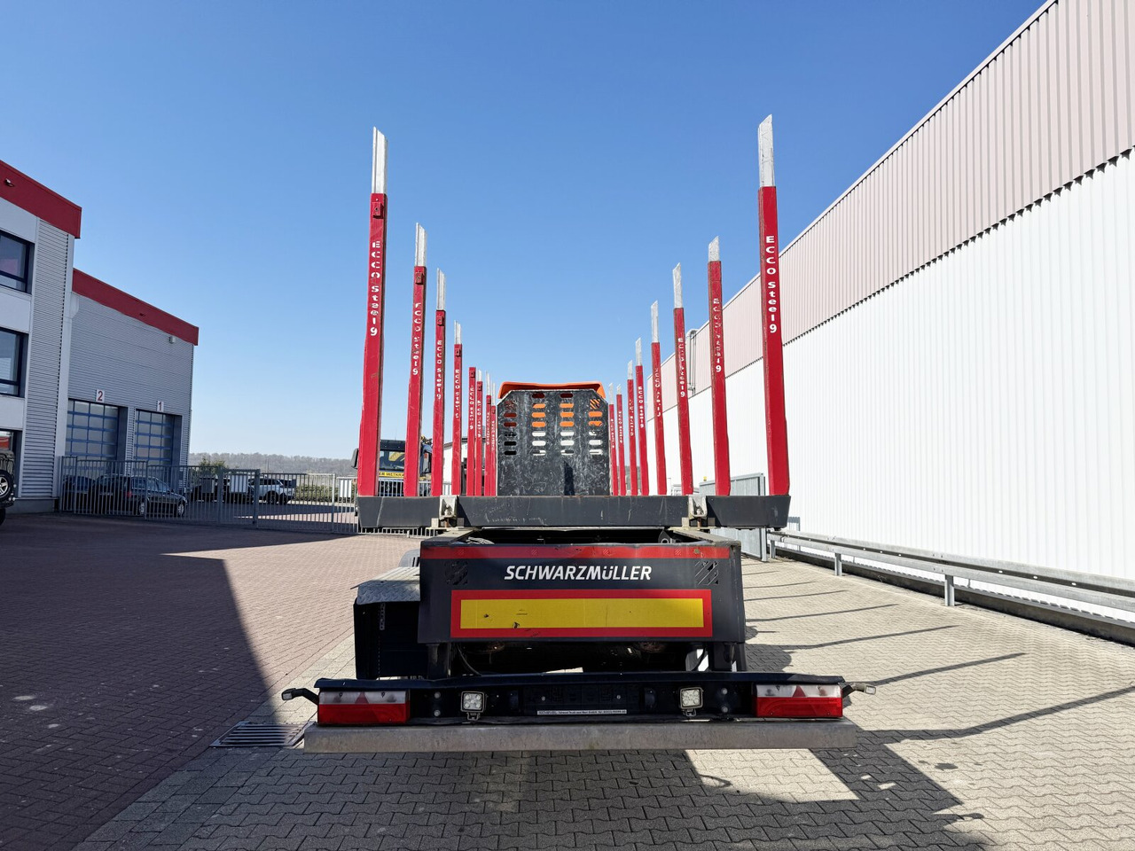 Schwarzmüller 3-Achs Holzauflieger 3-Achs Holzauflieger, Liftachse, MEHRFACH VORHANDEN! - Полуприколка за дрва: слика 4 Schwarzmüller 3-Achs Holzauflieger 3-Achs Holzauflieger, Liftachse, MEHRFACH VORHANDEN! - Полуприколка за дрва: слика 4