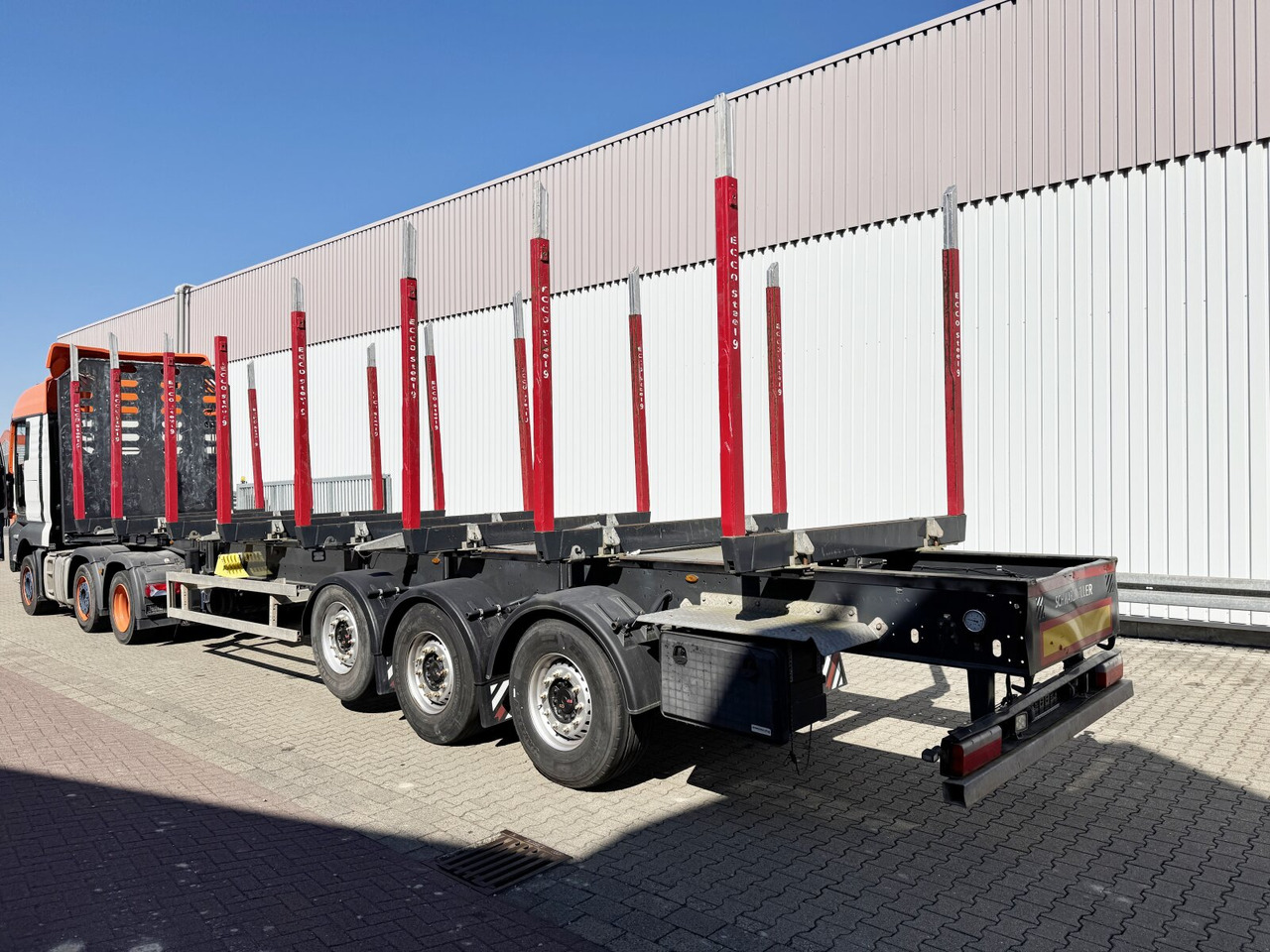 Schwarzmüller 3-Achs Holzauflieger 3-Achs Holzauflieger, Liftachse, MEHRFACH VORHANDEN! - Полуприколка за дрва: слика 3 Schwarzmüller 3-Achs Holzauflieger 3-Achs Holzauflieger, Liftachse, MEHRFACH VORHANDEN! - Полуприколка за дрва: слика 3