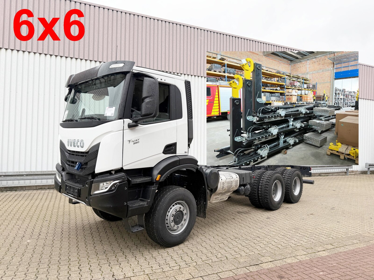 T-Way 360 6x6 T-Way 360 6x6 - Камион со кука за подигање: слика 1 T-Way 360 6x6 T-Way 360 6x6 - Камион со кука за подигање: слика 1