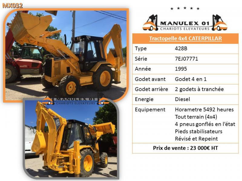 Caterpillar 428 B - Ровокопач: слика 5 Caterpillar 428 B - Ровокопач: слика 5