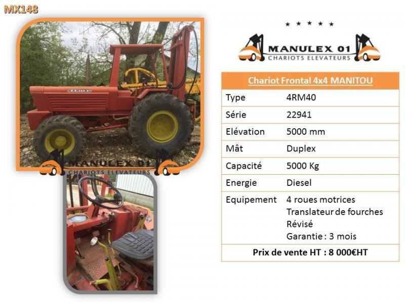 Manitou 4RM40 - Вилушкар за груб терен: слика 4 Manitou 4RM40 - Вилушкар за груб терен: слика 4