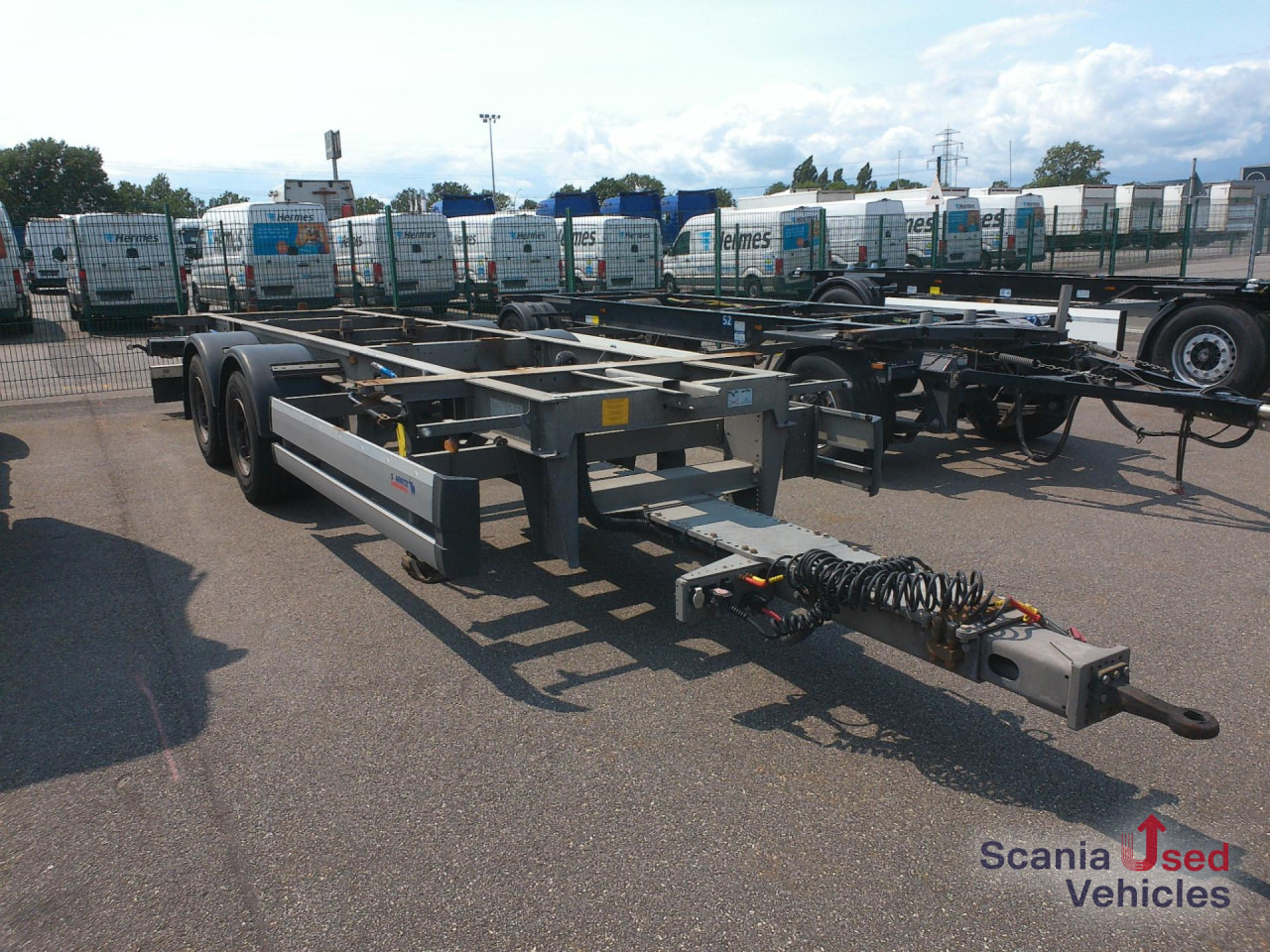 SCHMITZ SCB *C2 Zentral-Achs-Anhänger - Приколка: слика 1 SCHMITZ SCB *C2 Zentral-Achs-Anhänger - Приколка: слика 1