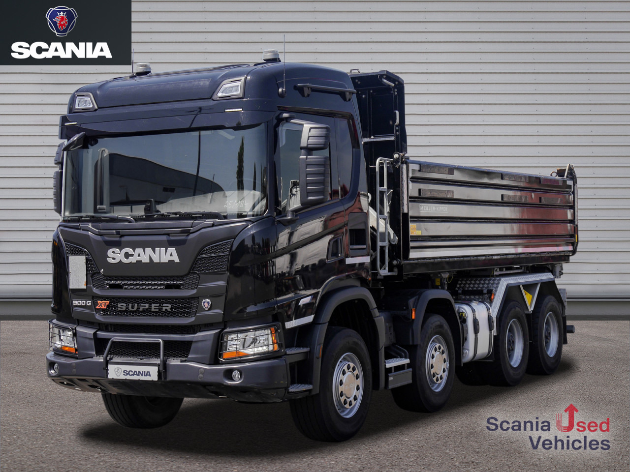SCANIA G 500 B8x4HZ XT - Meiller Gesteinskipper - - Кипер: слика 1 SCANIA G 500 B8x4HZ XT - Meiller Gesteinskipper - - Кипер: слика 1