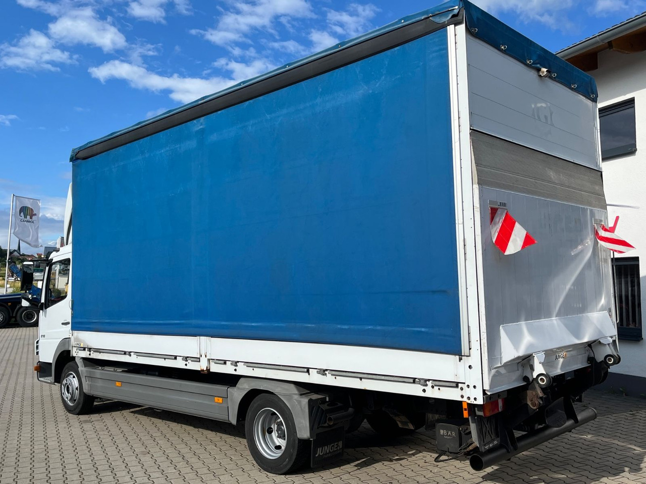 Mercedes-Benz Atego 818 Klima Sperre 74100KM 2,70 Ladehöhe - Комбе со церада: слика 5 Mercedes-Benz Atego 818 Klima Sperre 74100KM 2,70 Ladehöhe - Комбе со церада: слика 5