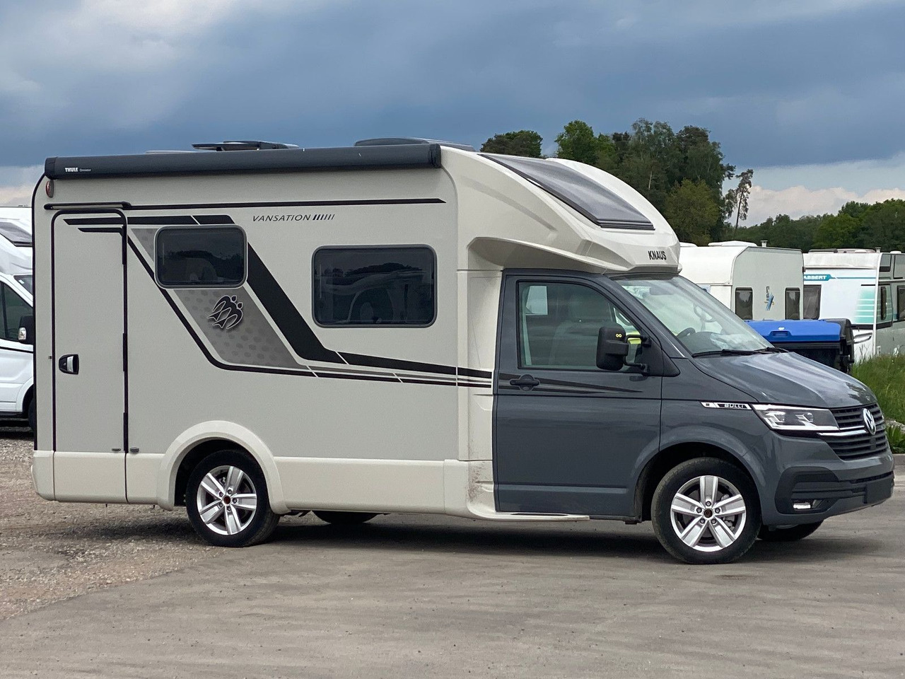 Knaus Tourer Van 500 LT, slide Bett, 4 P. Zulassung - Полуинтегриран кампер: слика 1 Knaus Tourer Van 500 LT, slide Bett, 4 P. Zulassung - Полуинтегриран кампер: слика 1