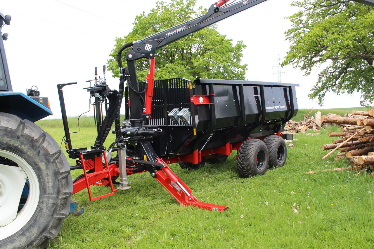 Farmi Rückewagen 12to-7,20m Kran - Astwanne Hardox - Шумска приколка: слика 2 Farmi Rückewagen 12to-7,20m Kran - Astwanne Hardox - Шумска приколка: слика 2
