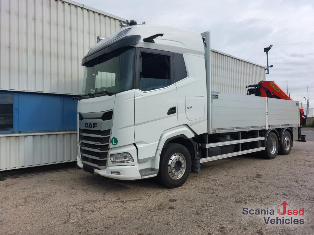 DAF XG 530 FAN 6x2-4 PALFINGER PK 22002-EH D - Камион со платформа, Камион со кран: слика 1 DAF XG 530 FAN 6x2-4 PALFINGER PK 22002-EH D - Камион со платформа, Камион со кран: слика 1