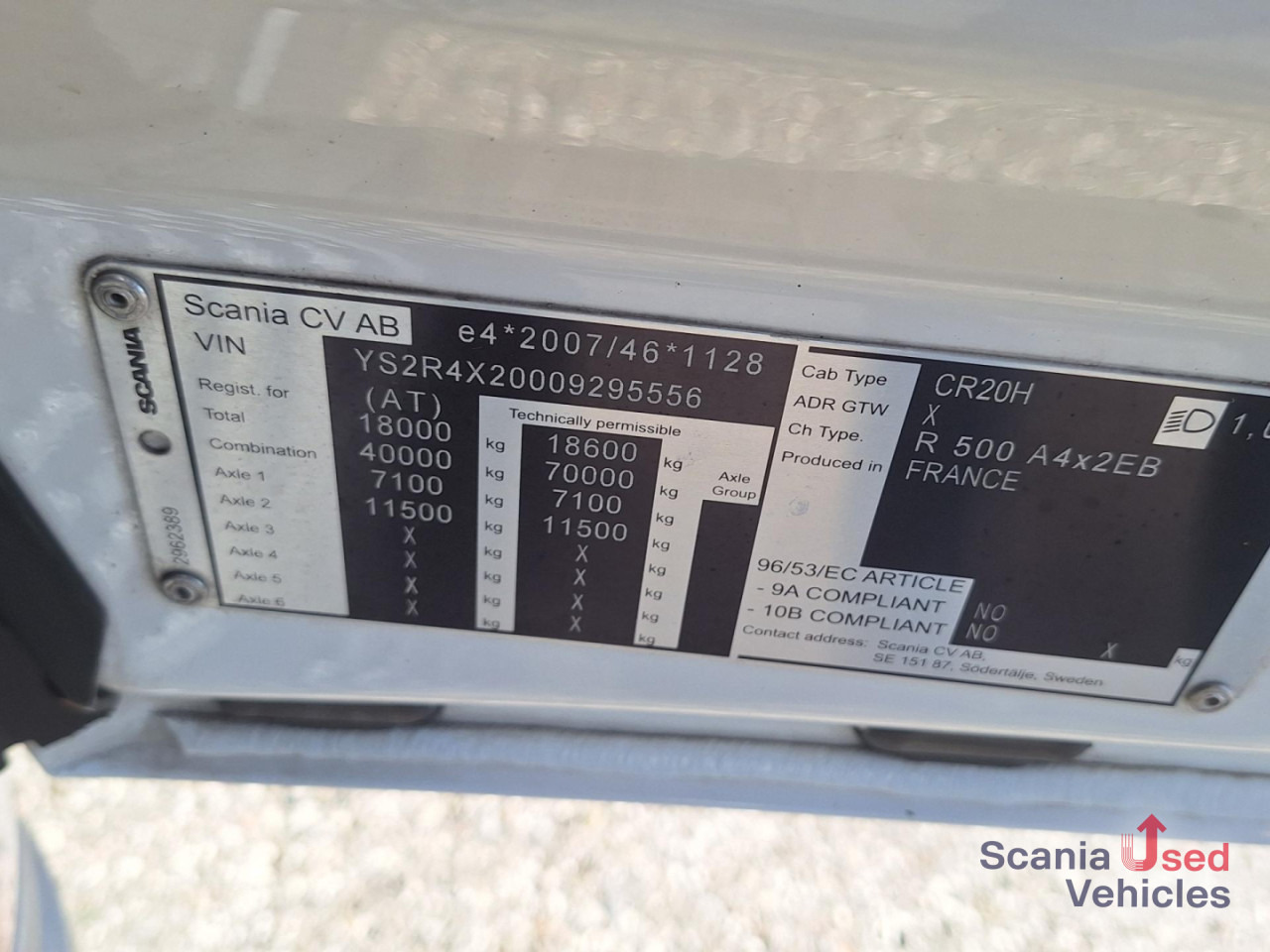 SCANIA R 500 A4x2EB Lowliner Smart 2 !! - Камион влекач: слика 4 SCANIA R 500 A4x2EB Lowliner Smart 2 !! - Камион влекач: слика 4