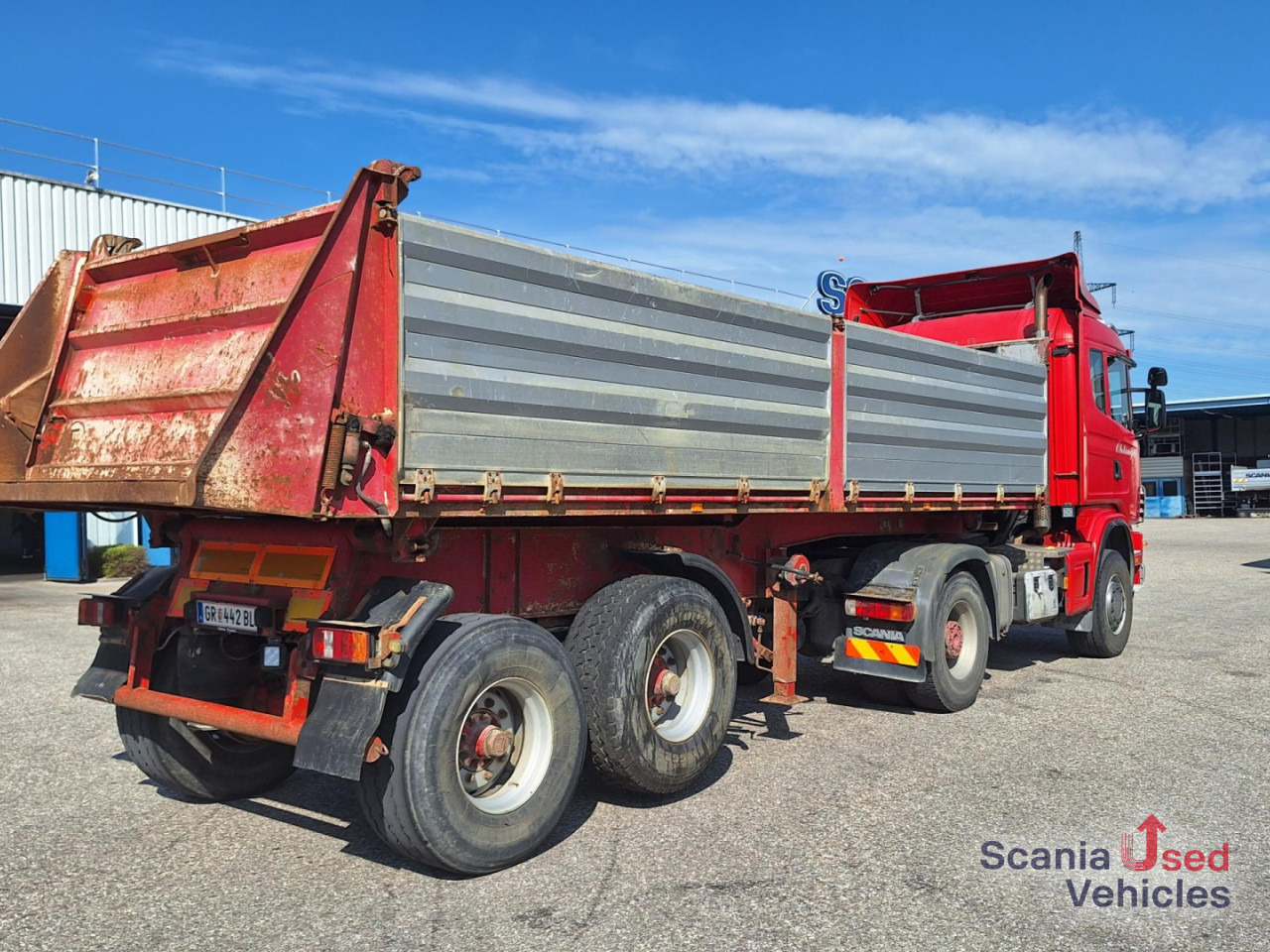 SCANIA R124 CA4X4HZ 420 Allrad Komplettzug ! - Камион влекач: слика 3 SCANIA R124 CA4X4HZ 420 Allrad Komplettzug ! - Камион влекач: слика 3
