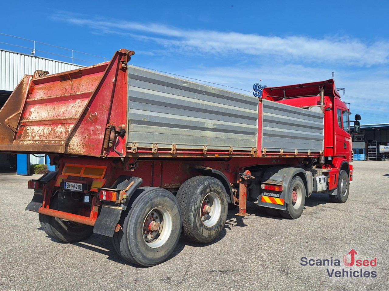 SCANIA R124 CA4X4HZ 420 Allrad Komplettzug ! - Камион влекач: слика 2 SCANIA R124 CA4X4HZ 420 Allrad Komplettzug ! - Камион влекач: слика 2