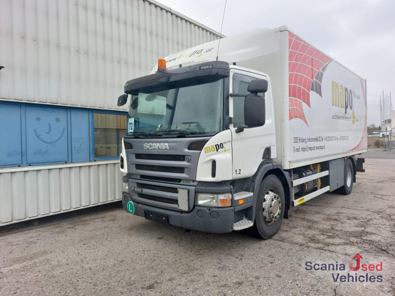 Камион сандучар SCANIA P 280 DB4x2MNA Koffer Ladebordwand: слика 8 Камион сандучар SCANIA P 280 DB4x2MNA Koffer Ladebordwand: слика 8