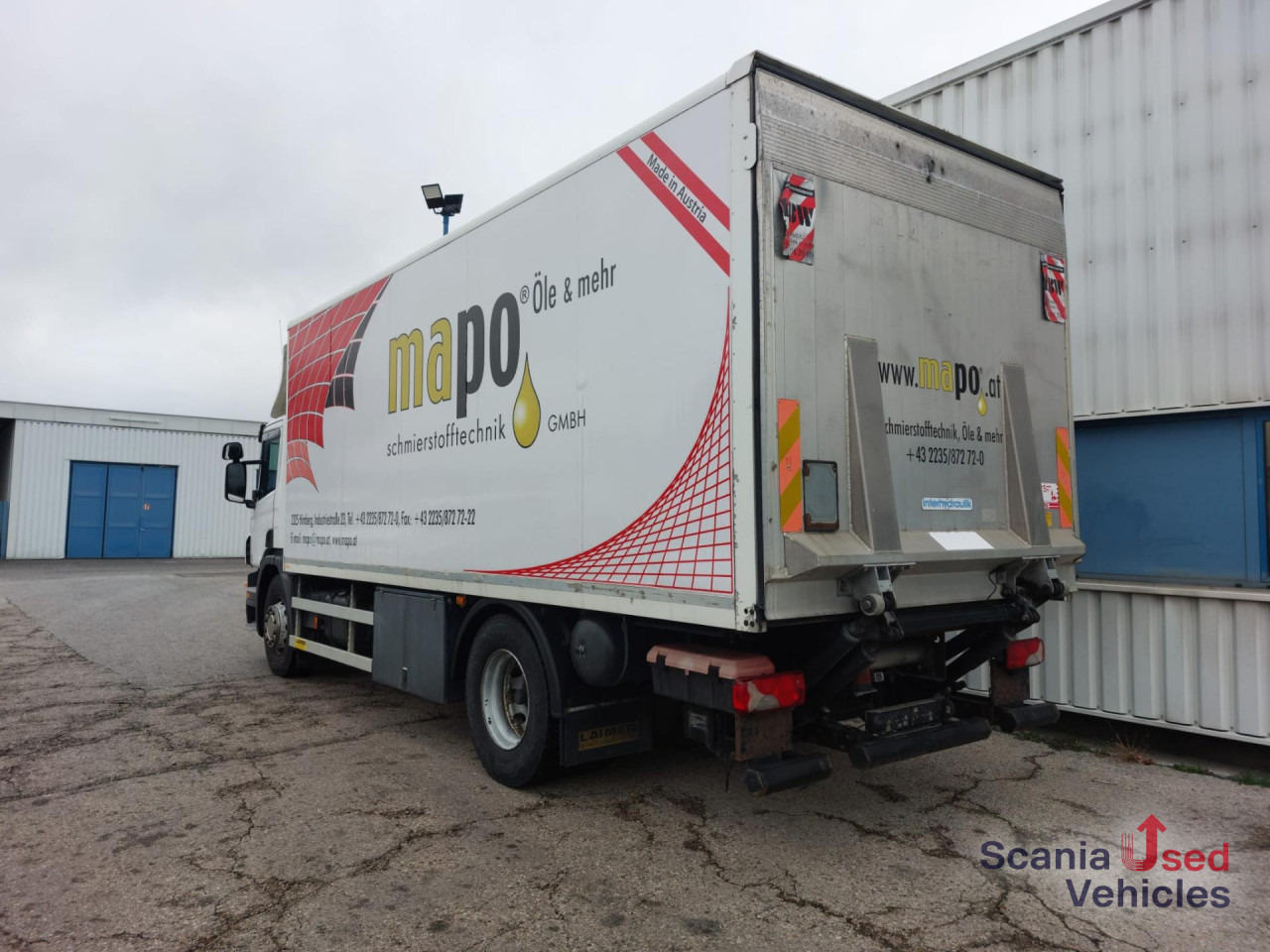 Камион сандучар SCANIA P 280 DB4x2MNA Koffer Ladebordwand: слика 10 Камион сандучар SCANIA P 280 DB4x2MNA Koffer Ladebordwand: слика 10