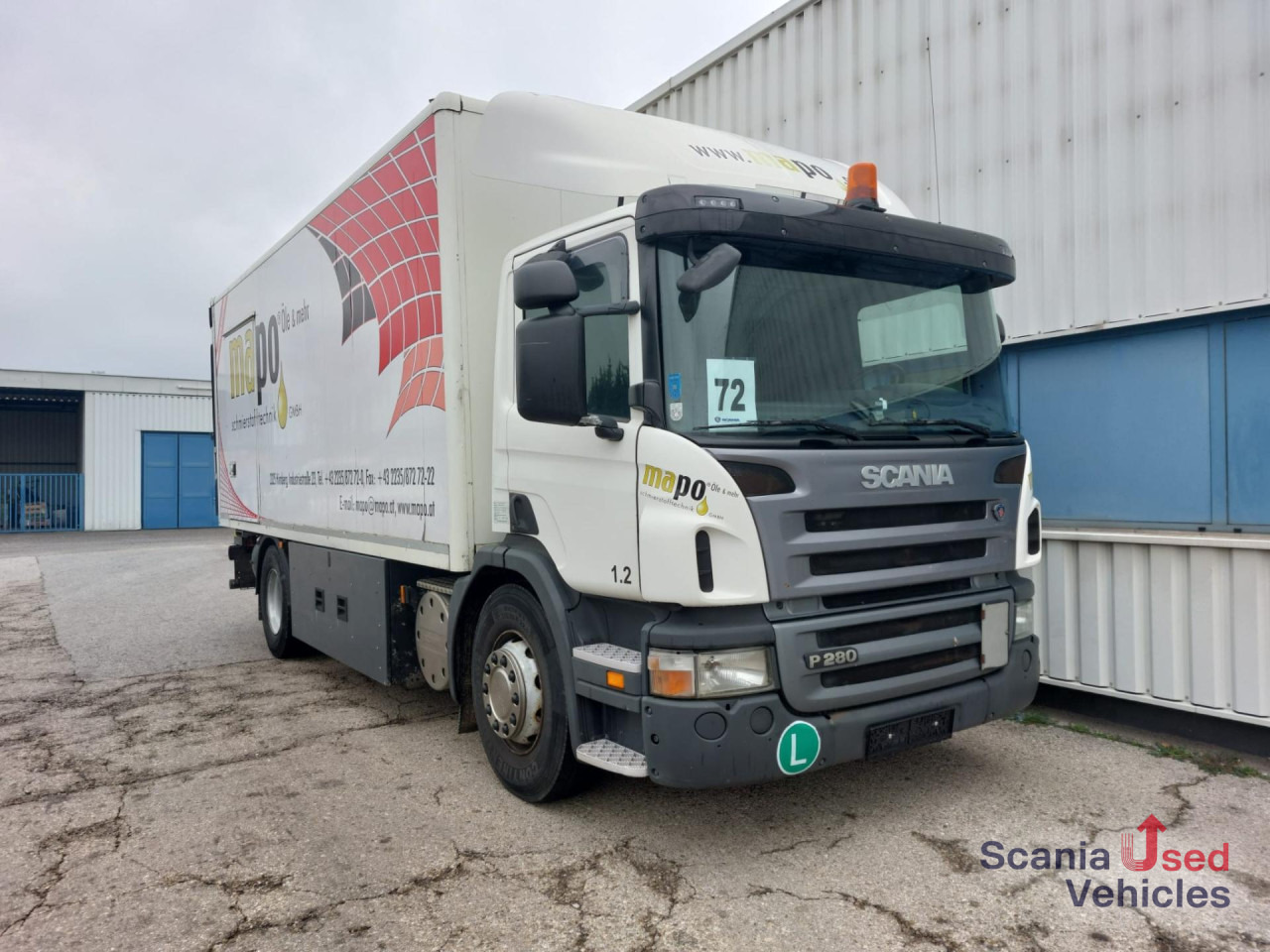 Камион сандучар SCANIA P 280 DB4x2MNA Koffer Ladebordwand: слика 11 Камион сандучар SCANIA P 280 DB4x2MNA Koffer Ladebordwand: слика 11