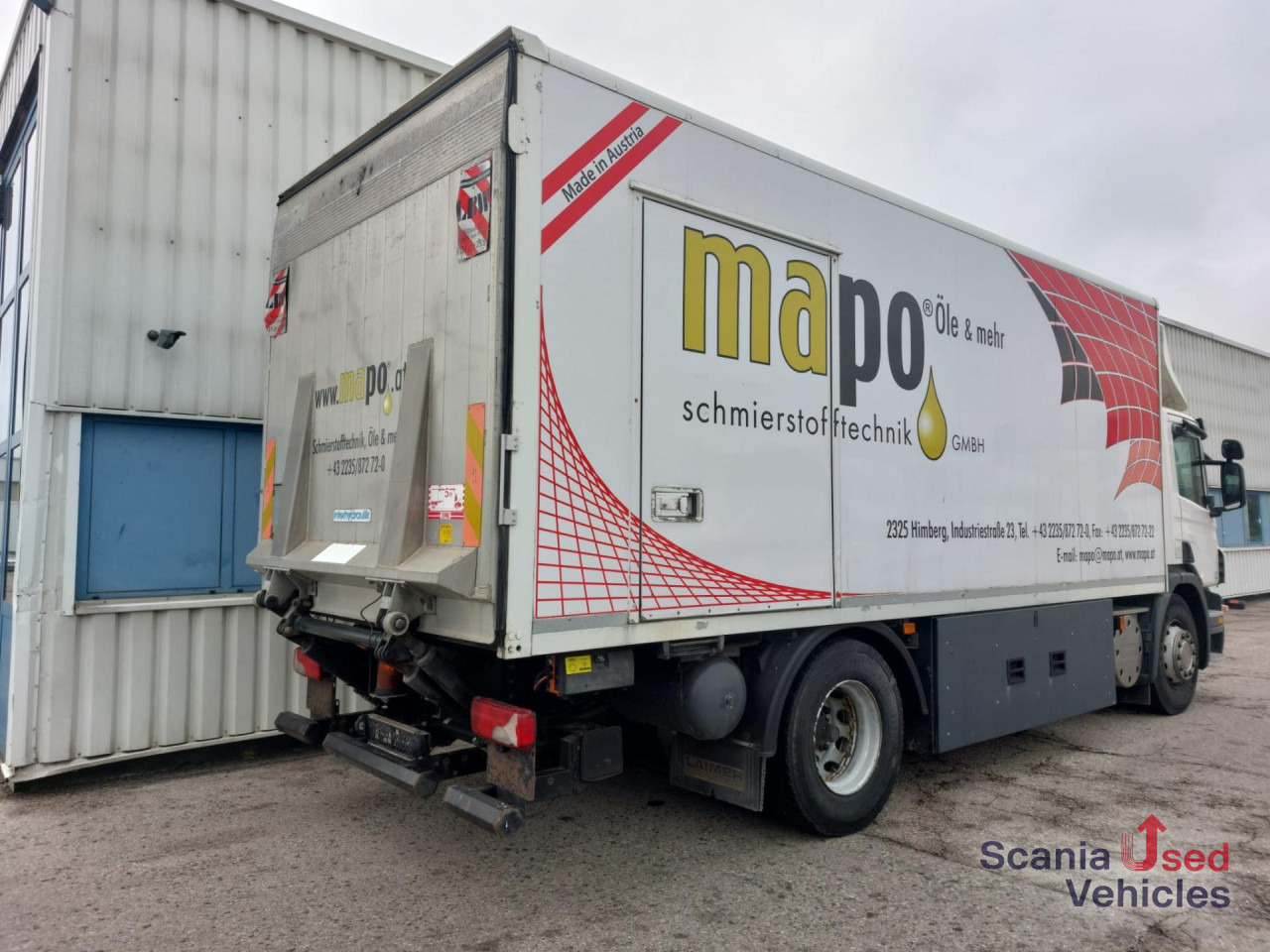 Камион сандучар SCANIA P 280 DB4x2MNA Koffer Ladebordwand: слика 9 Камион сандучар SCANIA P 280 DB4x2MNA Koffer Ladebordwand: слика 9