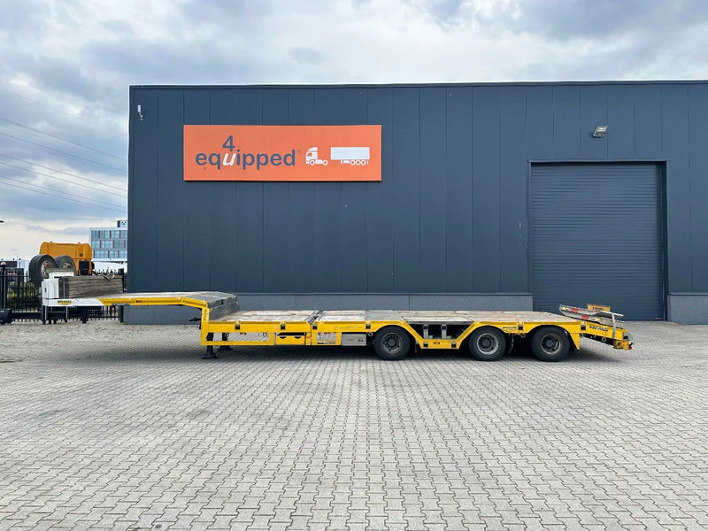 Broshuis E-2190/27 lowloader, wheel well, 4,1m extendable, steering axle - Полуприколка за низок утовар: слика 3 Broshuis E-2190/27 lowloader, wheel well, 4,1m extendable, steering axle - Полуприколка за низок утовар: слика 3