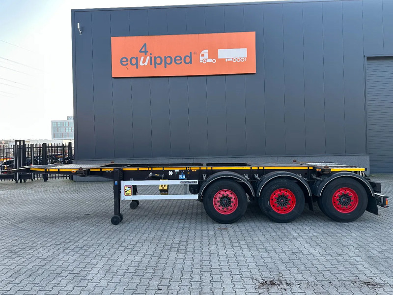 Burg 20FT + 20FT SWAP ADR (EX/II, EX/III, FL, AT) Chassis, empty weight: 3.690kg, SAF INTRADISC, 2x Liftaxle, NL-chassis, APK/ADR: 08 - Транспортер на контејнер/ Полуприколка со променливо тело: слика 2 Burg 20FT + 20FT SWAP ADR (EX/II, EX/III, FL, AT) Chassis, empty weight: 3.690kg, SAF INTRADISC, 2x Liftaxle, NL-chassis, APK/ADR: 08 - Транспортер на контејнер/ Полуприколка со променливо тело: слика 2