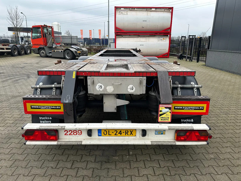 Burg 20FT ADR (EX/II, EX/III, FL, AT) Chassis, Empty weight : 3.690kg, SAF INTRADISC, 2x Liftaxle, NL-chassis - Транспортер на контејнер/ Полуприколка со променливо тело: слика 4 Burg 20FT ADR (EX/II, EX/III, FL, AT) Chassis, Empty weight : 3.690kg, SAF INTRADISC, 2x Liftaxle, NL-chassis - Транспортер на контејнер/ Полуприколка со променливо тело: слика 4