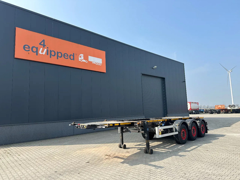 Burg 20FT ADR (EX/II, EX/III, FL, AT) Chassis, Leergewicht : 3.690kg, SAF INTRADISC, 2x Liftachse, NL-Chassis, APK/ADR: 07-2025 - Транспортер на контејнер/ Полуприколка со променливо тело: слика 1 Burg 20FT ADR (EX/II, EX/III, FL, AT) Chassis, Leergewicht : 3.690kg, SAF INTRADISC, 2x Liftachse, NL-Chassis, APK/ADR: 07-2025 - Транспортер на контејнер/ Полуприколка со променливо тело: слика 1