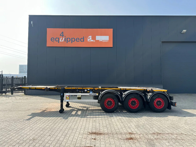 Burg 20FT ADR (EX/II, EX/III, FL, AT) Chassis, Leergewicht : 3.690kg, SAF INTRADISC, 2x Liftachse, NL-Chassis, APK/ADR: 07-2025 - Транспортер на контејнер/ Полуприколка со променливо тело: слика 2 Burg 20FT ADR (EX/II, EX/III, FL, AT) Chassis, Leergewicht : 3.690kg, SAF INTRADISC, 2x Liftachse, NL-Chassis, APK/ADR: 07-2025 - Транспортер на контејнер/ Полуприколка со променливо тело: слика 2