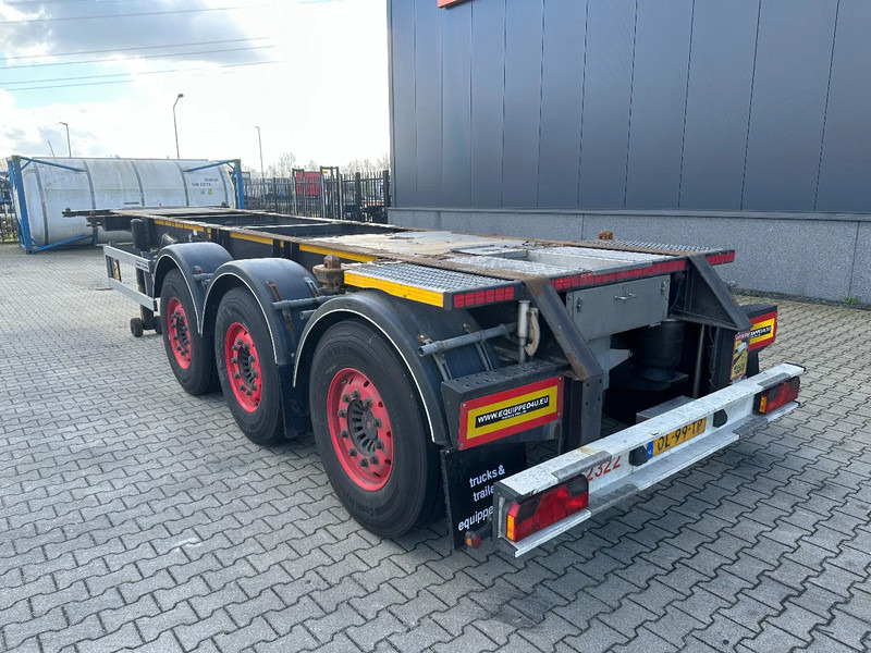 Burg 20FT ADR (EX/II, EX/III, FL, AT), Leergewicht : 3.690kg, SAF INTRADISC, 2x Liftachse, NL-Chassis, APK/ADR: 08-2025 - Транспортер на контејнер/ Полуприколка со променливо тело: слика 3 Burg 20FT ADR (EX/II, EX/III, FL, AT), Leergewicht : 3.690kg, SAF INTRADISC, 2x Liftachse, NL-Chassis, APK/ADR: 08-2025 - Транспортер на контејнер/ Полуприколка со променливо тело: слика 3